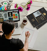 MyArtscape Tracing Paper Pad - 39lb - 9" x 12" - 100 Transparent Sheets - Artist Quality MyArtscape