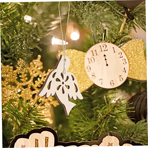 20pcs Wooden Animals Embellishments Unfinished Bird Discs Blank Wood Chips Bird Cutouts Blank Bird Craft Wooden Bird Shapes Unfinished Wood Chips SEWOART