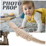 Abaodam 5pcs Toy for Kids Kid Toy Wood Toys Jungle Animal Figures DIY Wood Toy Painting Blank Crocodile Toy Unfinished Crocodile Toy Crocodile Abaodam