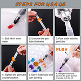 AROIC 36 Colors Watercolor Paint Set, Watercolor Pan Set with 70 Nylon Brushes and 6 Refillable Water Brushes. Perfect for Adults, Children and AROIC