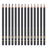 MARKART Professional Drawing Sketching Pencil Set - 14 Pieces,Graphite,(12B - 4H), Ideal for Drawing Art, Sketching, Shading, Artist Pencils for MARKART