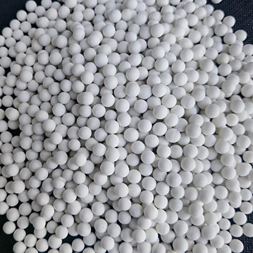 SACKORANGE 5 Pounds 5 mm Round Tumbling Ceramic Filler Media Non-Abrasive Ceramic Pellets for All Type Tumblers (5 lbs) SACKORANGE