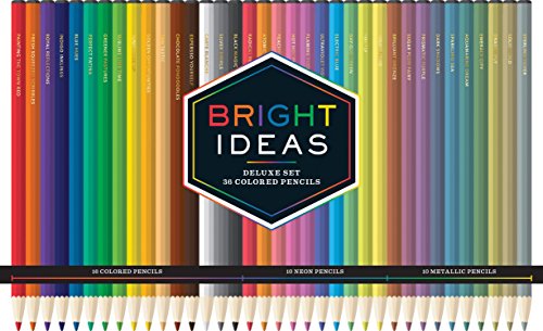 Bright Ideas Deluxe Set: 36 Colored Pencils - WoodArtSupply