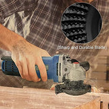 3pcs Wood Carving Disc 4 Inch Wood Shaping Wheel Titanium Steel Wood Grinding Shaping Disk Grinder Wheel Disc for Angle Grinders with 5/8” Arbor AZB AZB