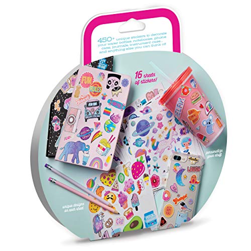 Craft-tastic – Stickerfetti – Cute & Trendy VSCO Stickers for Kids and Teens – Decorate Notebooks, Phones, Laptops, and More! Craft-tastic