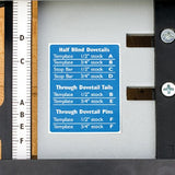 Dovetail Jig – Versatile Dovetail Jig Kit Includes Dove Tailing Router Jig, Template, Dovetail Guide Bushing & More - Dovetail Jigs for Woodworking ROCKLER