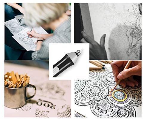 Artme Electric Eraser/Automatic Rubber - 22pcs Refills Included (2.3mm and 5mm) - Sketch, Architects, Engineers & Students Artme