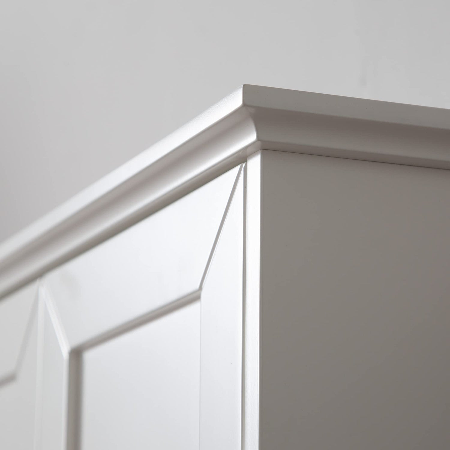 OONNEE White Bathroom Wall Cabinet 24x30 Inch Over Toilet Storage Cabinet Wall Mounted Wooden Medicine Cabinet with Adjustable Shelf, 2-Door Wall OONNEE