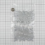 DzIxY Christmas English Word lace Metal Cutting Dies for Card Making Kit Embossing Paper Die Cuts Scrapbook Machine Stencils Storage Pockets Supplies DzIxY