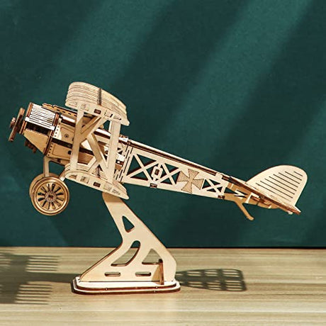 3D Wooden DIY Ferris Wheel Puzzle Kit - Perfect Educational Gift for All Ages ROEOLNIL