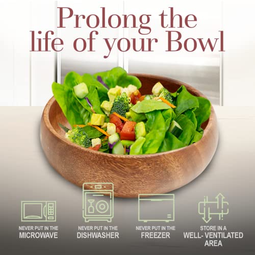 Woodard & Charles Acacia Wood Snack Serving Bowl, Set of 4, 6" x 2" (Set of 6) Woodard & Charles