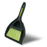 Pine-Sol Mini Dustpan and Brush Set | Nesting Snap-On Design | Portable, Compact Dust Pan and Hand Broom for Cleaning, Green Pine-Sol