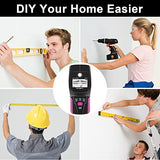 Wall Scanner, Handheld Digital Professional Multifunctional Stud Detector, Live Wire Cable PVC Water Pipe Metal Finder, Suitable for Detecting Metal, GOVRN