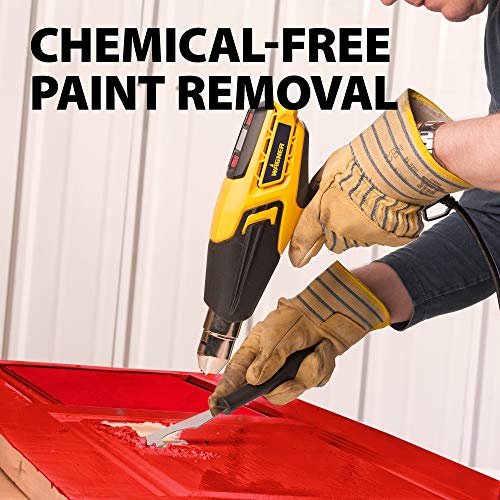 Wagner Spraytech 0503070 FURNO 700 Digital Heat Gun, 2 Nozzles & Temperature Setting Ranging 125ᵒF to 1300ᵒF, Electric Heat Gun for Paint Removal, Wagner Spraytech