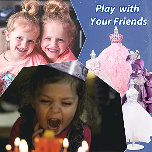 MORITA BOKUJO 650 + Pcs Fashion Designer Kit for Girls with 2 Mannequins, Kids' Sewing Kits Creativity DIY Arts & Crafts Kit Sewing Kit for Kids MORITA BOKUJO