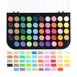 TRANSON 48-Color Watercolor Kit with 4pcs Paint Brush Set for Adults, Students, Beginners and Artists TRANSON