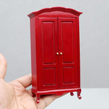 AirAds Dollhouse 1:12 Miniature Furniture Legs Wardrobe Cabinet Legs Unfinished Wood (Set 4pcs) Air-Ads Supplies