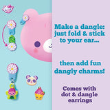 Craft-tastic Puffy - Stick-on Earrings Craft and Jewelry Kit - Easy-to-Make Earring Jewelry - for Ages 4+ with Help Craft-tastic