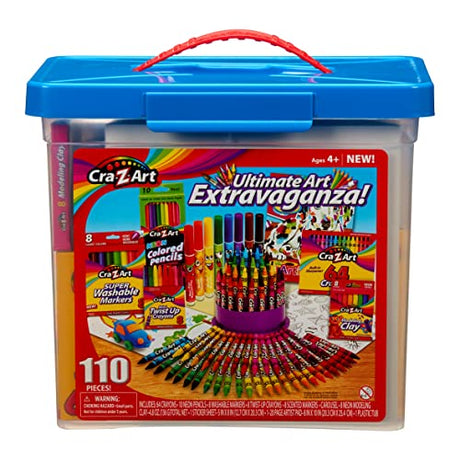 Cra-Z-Art Ultimate Art Extravaganza Tub (130 Piece) Cra-Z-Art