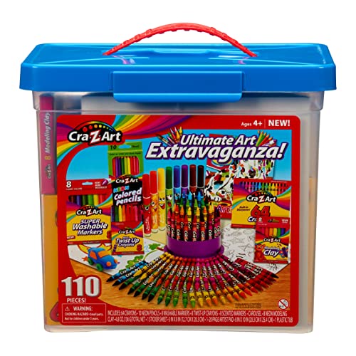 Cra-Z-Art Ultimate Art Extravaganza Tub (130 Piece) - WoodArtSupply