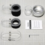 Genmitsu CNC ABS Dust Shoe for CNC Machines with a 52mm Diameter Motor, fits Most 300W-500W Spindle Motors, Hose Adapter Outer Diameter 38mm (1.5″), Genmitsu