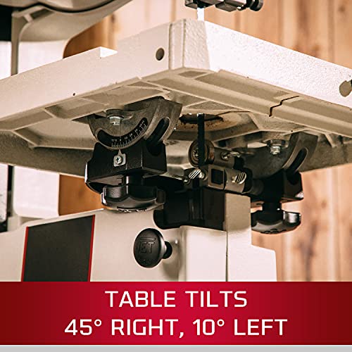 JET 14-Inch Woodworking Bandsaw, 1 HP, 1Ph 115/230V (JWBS-14CS) Jet