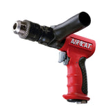 AIRCAT Pneumatic Tools 4450: 1/2-Inch Reversible Composite Drill Air Tool, Side Handle, 400 RPM, 60 HP Motor AIRCAT