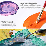 ARTEZA Acrylic Paint, A609 Phthalo Green, 16.9 fl oz, 500ml Jar, Opaque, Quick-Drying, Acrylic Paints for Painting on Canvas, Paper, Wood ARTEZA