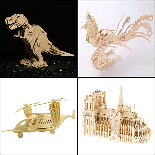 ABuff 20 Pack Basswood Sheets 1/16, 8 x 12 Inch Thin Craft Plywood Wood Sheets, Unfinished Plywood Board Thin Wood Board Sheets for Crafts, Model ABuff