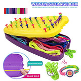 Friendship Bracelet Making Kit Toys, Ages 7 8 9 10 11 12 Year Old Girls Gifts Ideas, Birthday Present for Teen Girl, Arts and Crafts String Maker Topdiaos