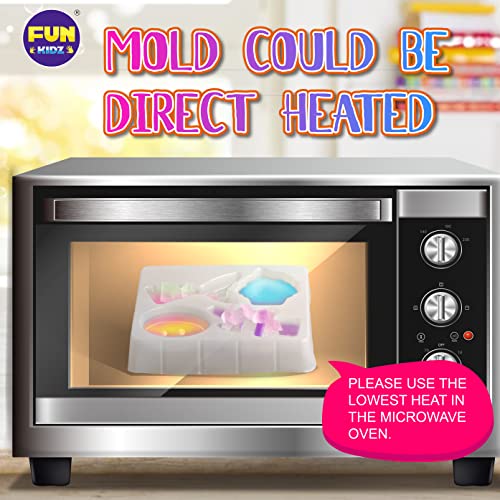 Kids Soap Kit, FunKidz Soap Making Kit for Kids All Ages DIY Crafts Kits STEM Science Activity Gift for Girls and Boys FUN KIDZ