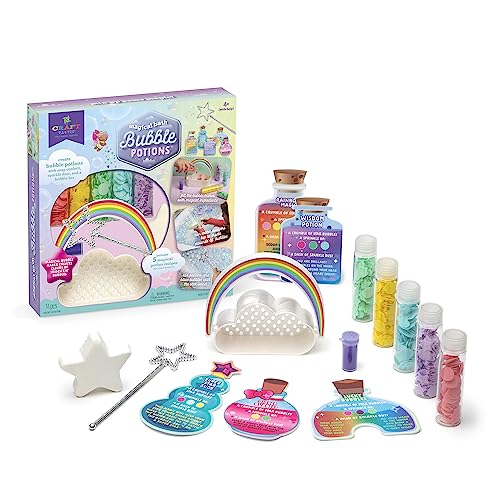 Craft-tastic - Bath Bubble Potions Toy - DIY Bath Tub Water Table Craft - Make Magic Potions and Bubbles in The Bath - for Kids Ages 4 and Up with Craft-tastic
