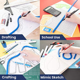 Pacific Arc Flexible Curve 24" with Inking Edge, for Drawing, Pattern Making, Engineering, Stencil Making Pacific Arc