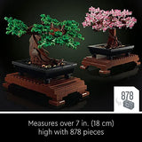 LEGO Icons Bonsai Tree Building Set 10281 - Featuring Cherry Blossom Flowers, DIY Plant Model for Adults, Creative Gift for Home Décor and Office LEGO