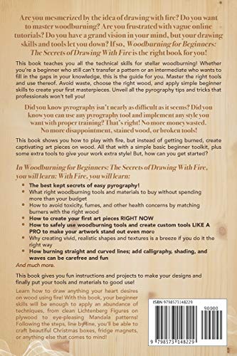 Woodburning for Beginners: Learn the Secrets of Drawing With Fire With Minimal Tools WoodArtSupply