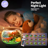 Dinosaur Terrarium Kit, Light Up Terrarium Kit Kids Crafts Toys,DIY Dino Arts and Crafts for Kids Ages 4 5 6 7 8-12 Years Old, Dinosaur Present for Weceit
