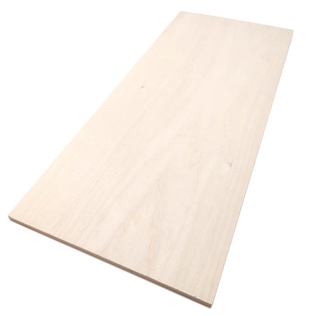 The Hardwood Edge Basswood Planks - 2-Pack Basswood Sheets for Unfinished Wood Crafts - 1/8’’ (3mm) 100% Pure Hardwood - Laser Engraving Blanks - THE HARDWOOD EDGE