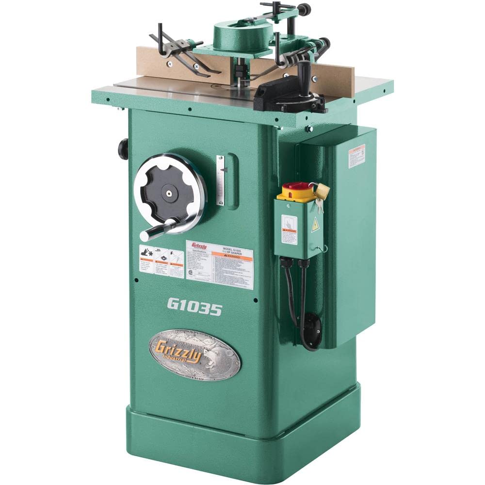 Grizzly Industrial G1035-1-1/2 HP Shaper - WoodArtSupply