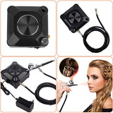 Orcair Powerful 40PSI Adjustable output Airbrush Kit,Dual Action Multi-Function Air Brush Compressor Set For Painting Make Up Decoration Art Craft Orcair