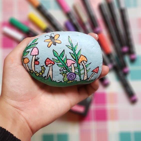 PAINTIGO 26 Paint Pens Paint Markers, Acrylic Paint Pens For Rock Painting, Canvas, Wood, Glass, Ceramic, Fabric, acrylic paint markers for craft PAINTIGO