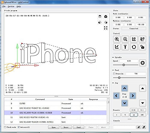 GRBL 1.1f CNC Controller 3-Axis CNC Router Machine Control Board for CNC 3018 Pro 3018 Max 3018Pro-M Milling Machine MYSWEETY