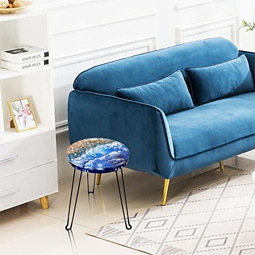 Fuerlun Large Resin Molds, 14 Inch Round Silicone Molds with 3 Pcs Hairpin Legs, Epoxy Resin Casting Molds for Table, Round Stool, Big Tray, Clock, Fuerlun