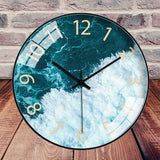 XXKJSZJQ Tray Molds for Epoxy Resin kit 13.5'' Deep Large Round Silicone Molds with 4pcs Coasters Resin Molds, Table Clock Mold DIY Flowers XXKJSZJQ