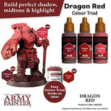 The Army Painter Warpaint Air Dragon Red - Acrylic Non-Toxic Heavily Pigmented Water Based Paint for Tabletop Roleplaying, Boardgames, and Wargames The Army Painter