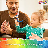 Colorations - BUILDME Creative Creatures Dough Builders (Includes 260 pieces) - Dough & Molding Clay Accessories for Kids - Screen-Free Play Time - Colorations