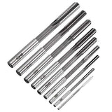 uxcell Chucking Reamer Set Lathe Machine Reamer Straight Flute Milling Cutter High Speed Steel H8 Tolerance (2mm 3mm 4mm 5mm 6mm 7mm 8mm 9mm 10mm) uxcell