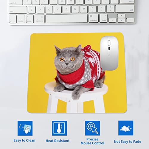 30 pcs Mouse Pad Sublimation Blanks for Heat Press Printing, Rubber Crafts Sublimation Blank Mousepad White 24x20x0.2cm OKBA