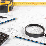 BAZIC Drawing Sketching Pencil Set, 6B 5B 4B 3B 2B B HB F H 2H 4H 6H, Professional Graphite Sketch Kit Pencils for Adults Artists (12/Pack), 1-Pack BAZIC Products