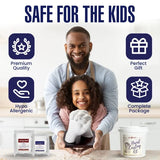 Hand Casting Kit for Couples | DIY Plaster Statue Molding Kit | DIY Hand Mold Kit | Anniversary for Men, Women | Wedding Gift | Wooden Mahogany Base KOOL KRAFTS