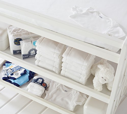 Gerber Baby 15 Piece Onesies Bodysuit Multi Size Pack, White, (0-3M, 3-6M, 6-9M) Gerber